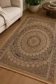 Tyana TY006 Sarı 200x290 Dikdörtgen Tam Halı 2