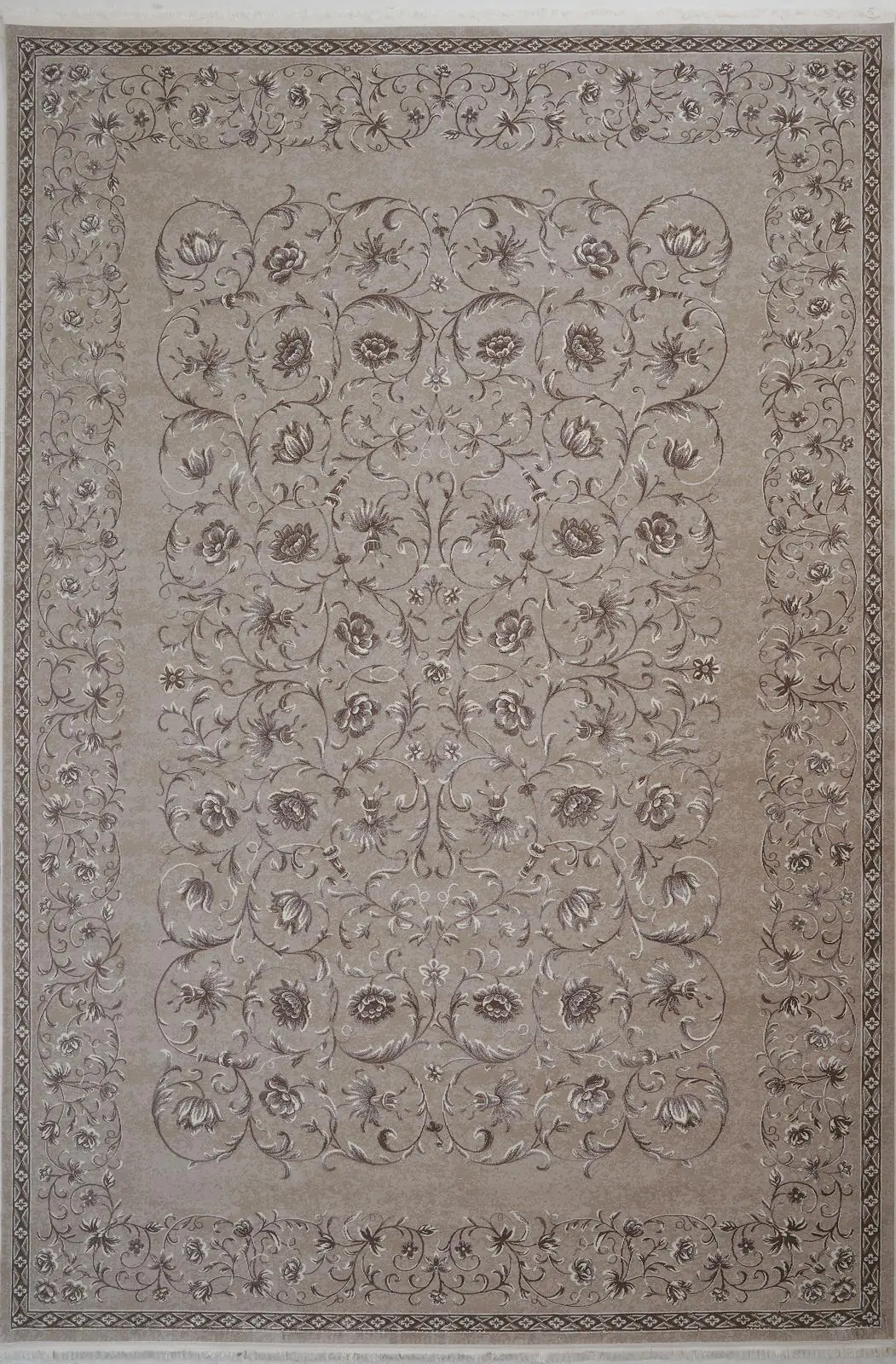 Lır LR035 Gri 240x340 Dikdörtgen Tam Halı