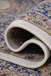 Arin 52847A Navy 200x290 Dikdörtgen Tam Halı 2