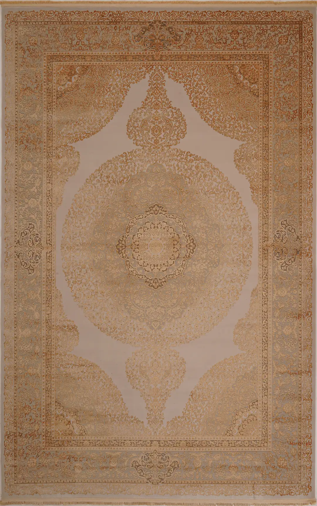 Ipek Kİ092 Altın 80x300 Dikdörtgen Tam Halı