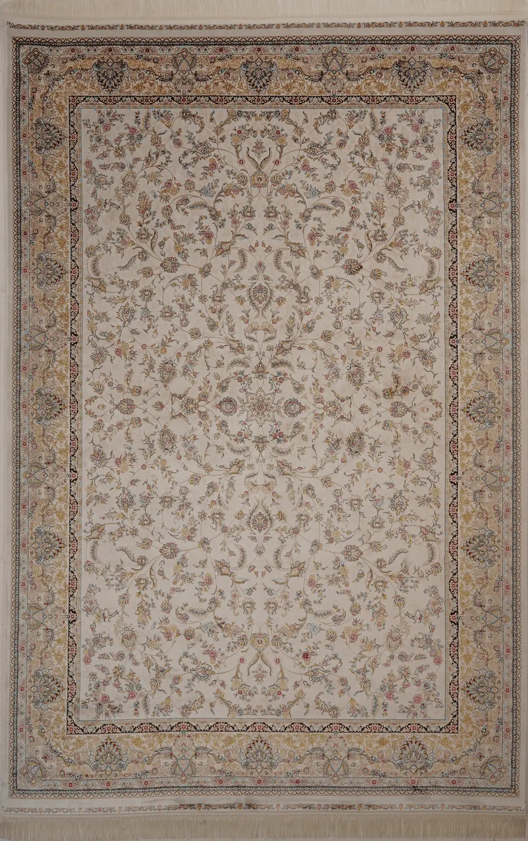 Arin 52847A Beyaz 240x340 Dikdörtgen Tam Halı