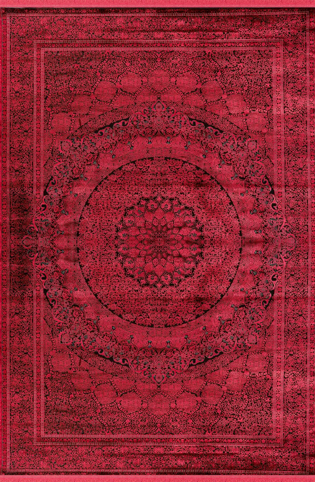 Tyana TY006 Bordo 80x150 Dikdörtgen Tam Halı