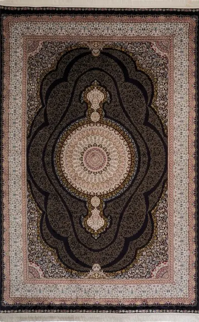 Arin 52850A Navy 240x340 Dikdörtgen Tam Halı