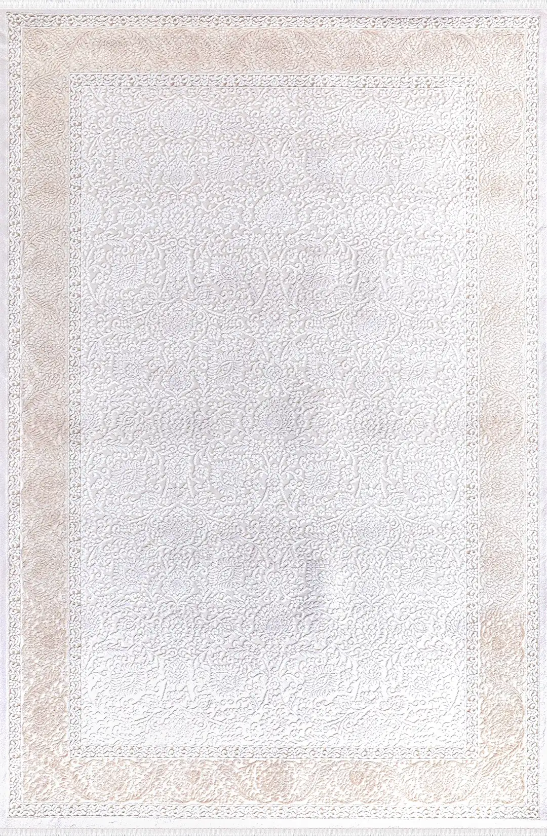 Allegra KY503 Bej 200x290 Dikdörtgen Tam Halı