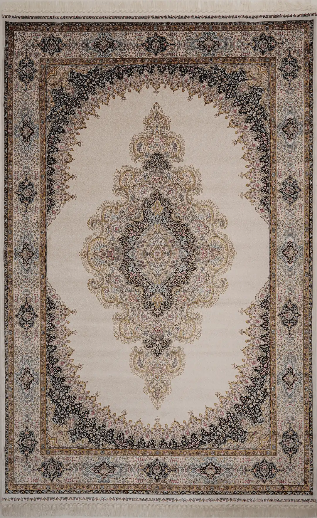 Arin 52849A Beyaz 160x230 Dikdörtgen Tam Halı