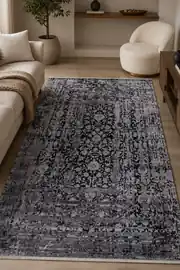 Tyana TY003 Gri 200x290 Dikdörtgen Tam Halı 2