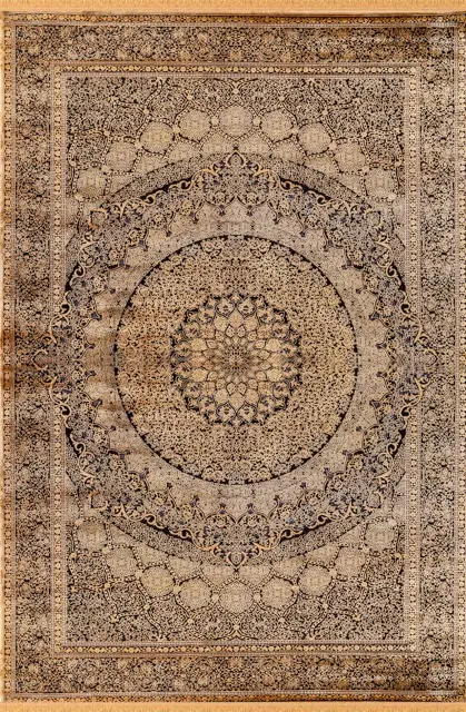 Tyana TY006 Sarı 100x300 Dikdörtgen Tam Halı