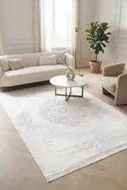 Allegra KY502 Krem 200x290 Dikdörtgen Tam Halı 2