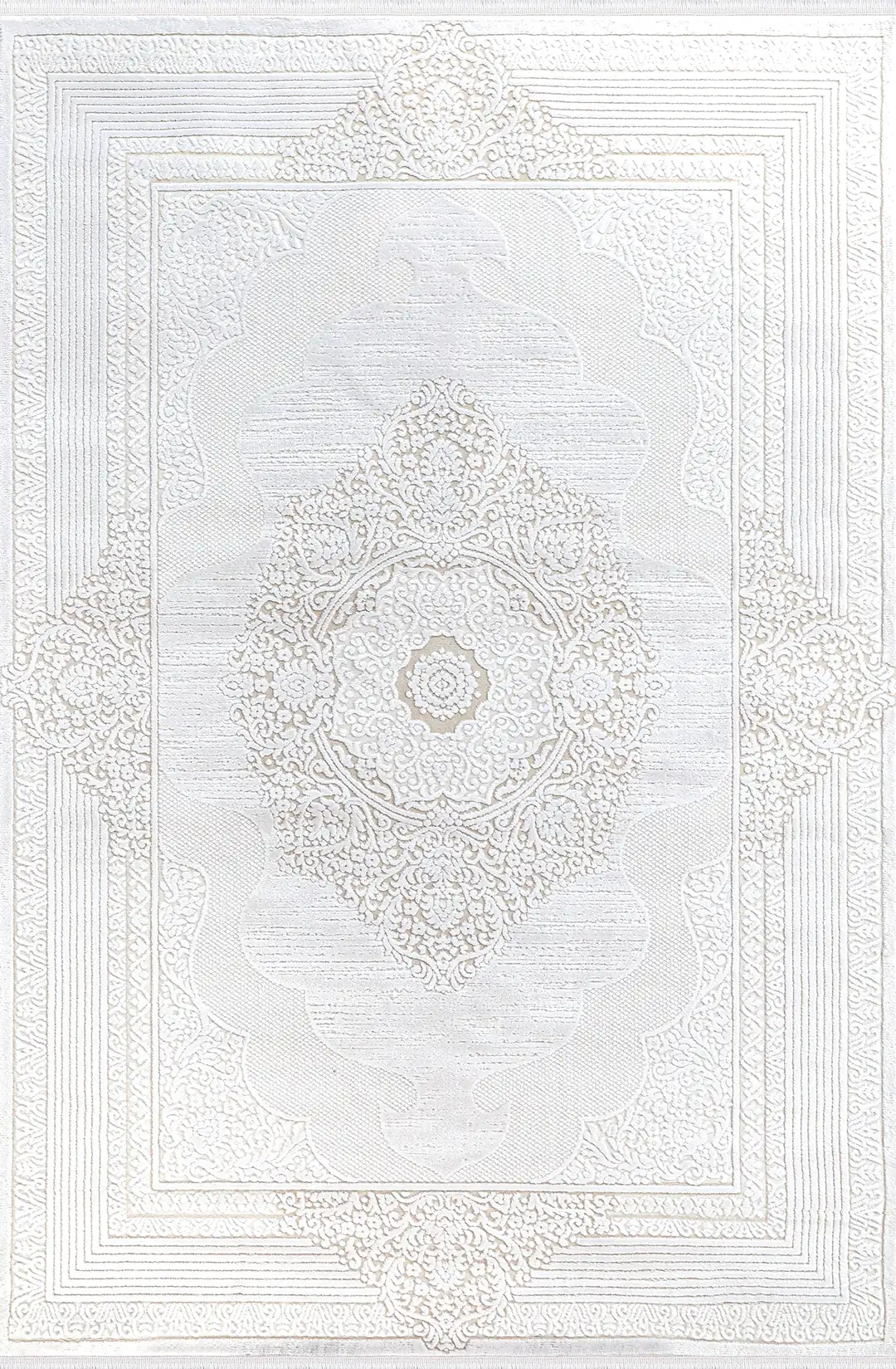 Allegra KY502 Krem 100x300 Dikdörtgen Tam Halı