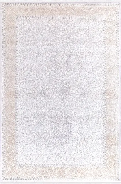 Allegra KY503 Bej 100x300 Dikdörtgen Tam Halı