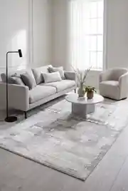 Arya AR055 Gri 100x300 Dikdörtgen Tam Halı 2