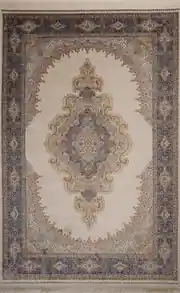 Arin 52847A Navy 200x290 Dikdörtgen Tam Halı 1