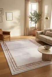 Allegra KY506 Bej 100x300 Dikdörtgen Tam Halı 2