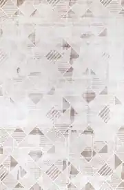 Arya AR059 Gri 100x200 Dikdörtgen Tam Halı 1