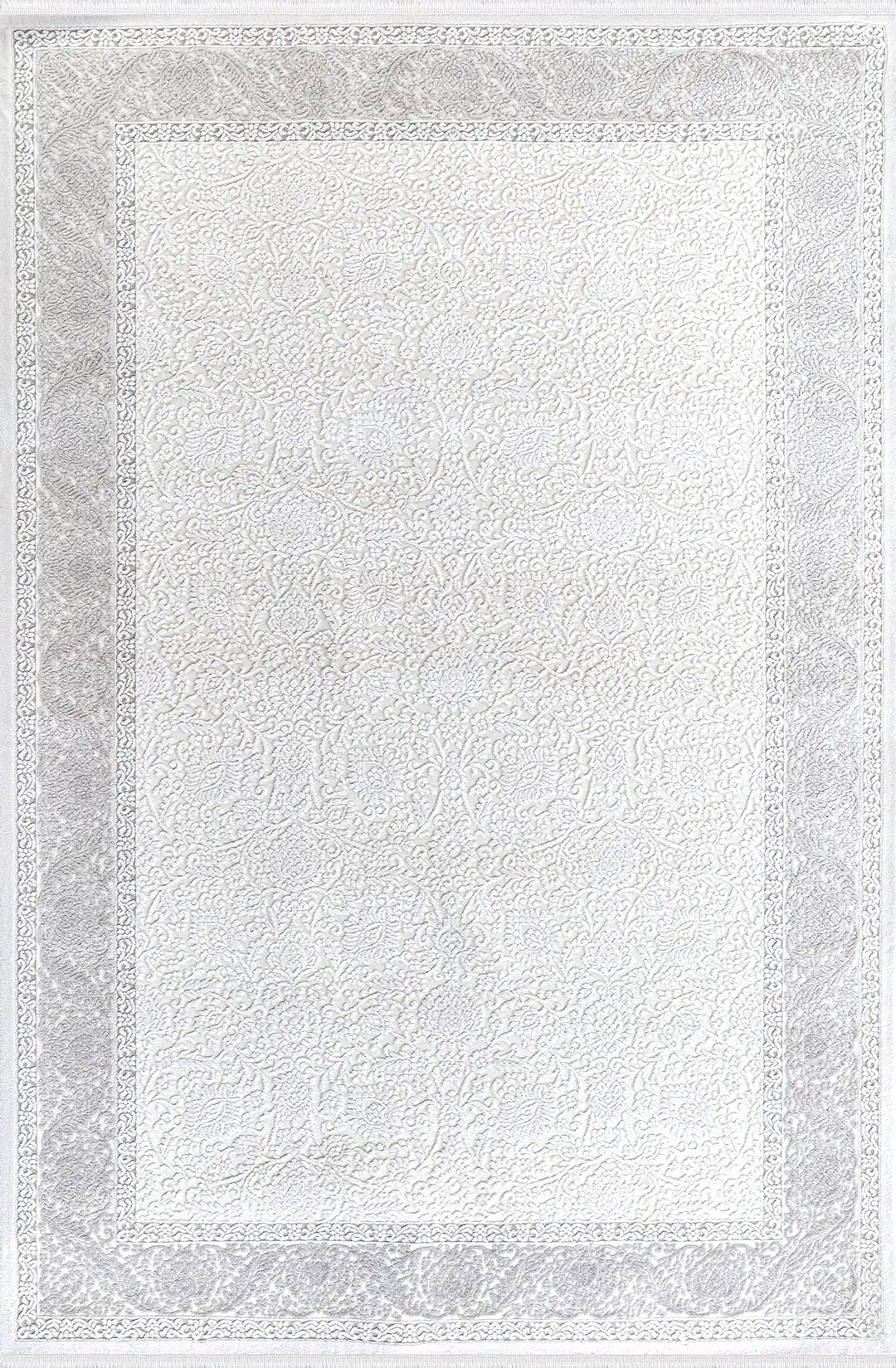 Allegra KY504 Gri 80x150 Dikdörtgen Tam Halı