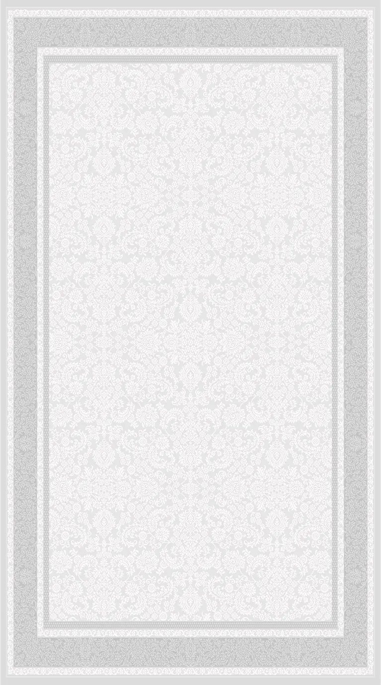 Allegra 00239A Gri 200x290 Dikdörtgen Tam Halı