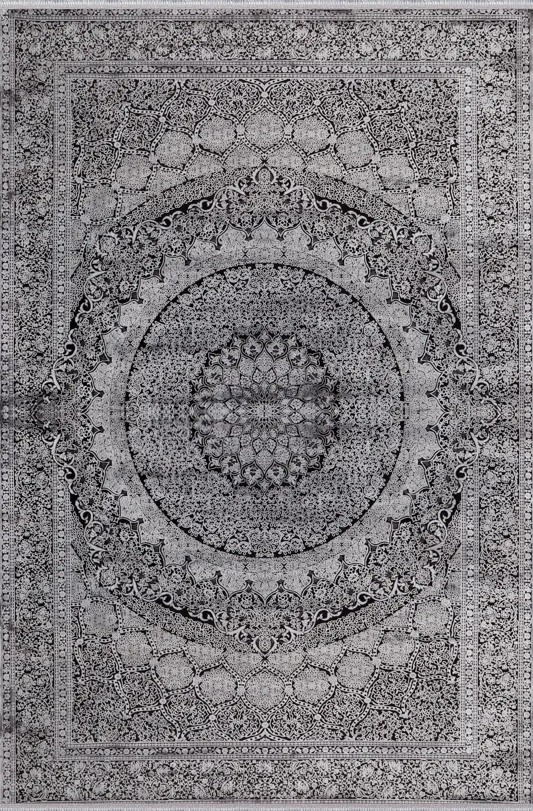 Tyana TY006 Gri 120x180 Dikdörtgen Tam Halı