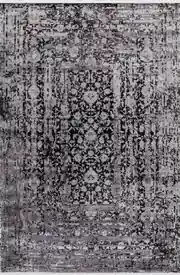 Tyana TY003 Gri 100x300 Dikdörtgen Tam Halı 1