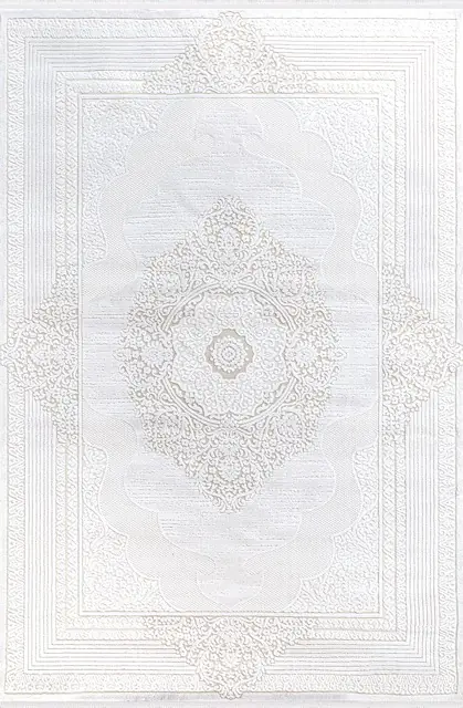 Allegra KY502 Krem 120x180 Dikdörtgen Tam Halı