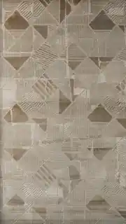 Arya AR059 Bej Gri 80x150 Dikdörtgen Tam Halı 1