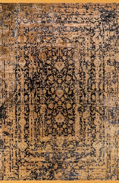 Tyana TY003 Sarı 200x290 Dikdörtgen Tam Halı