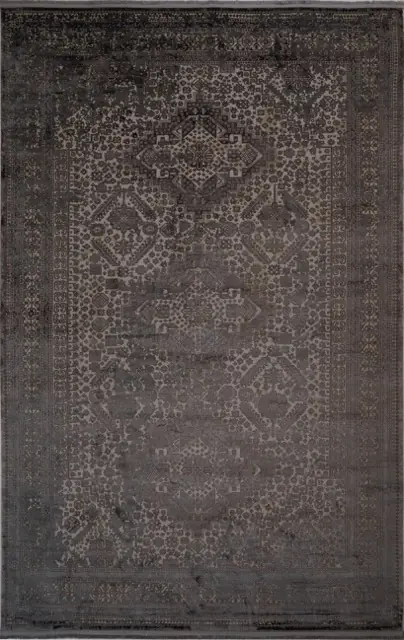 Ipek Kİ089 Gümüş Gri 100x300 Dikdörtgen Tam Halı
