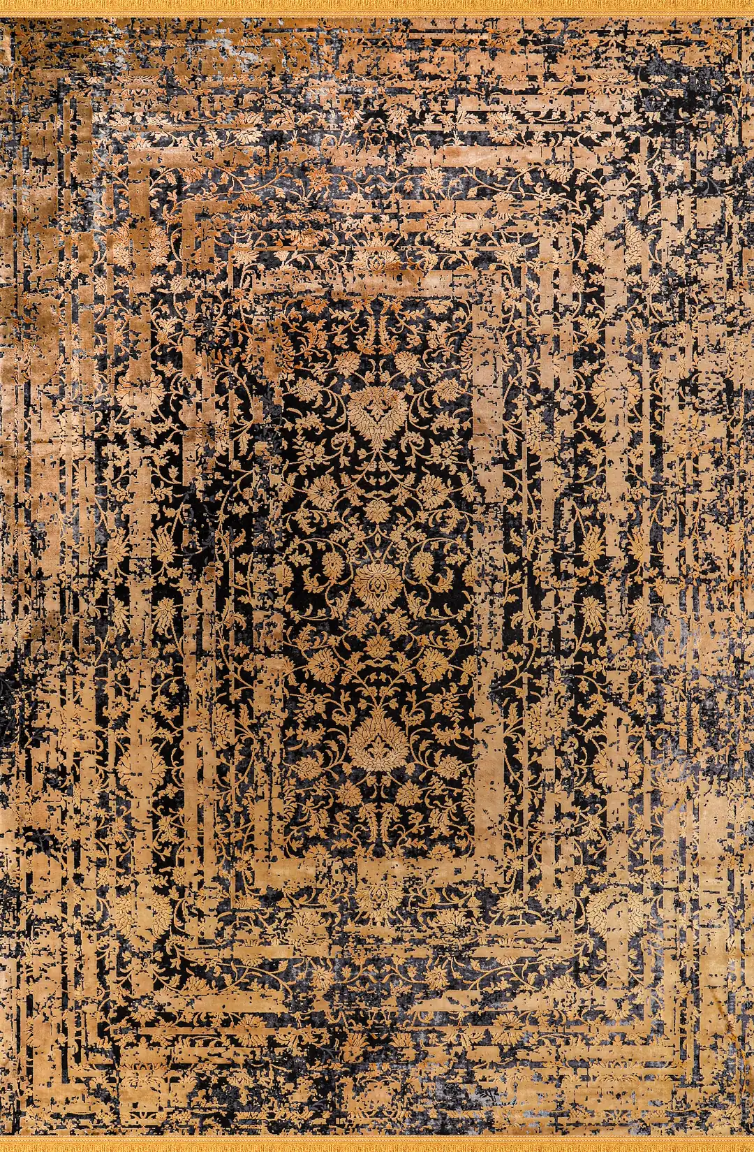 Tyana TY003 Sarı 80x150 Dikdörtgen Tam Halı