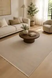 Adel KY201 Bej 160x230 Dikdörtgen Tam Halı 2