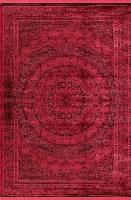 Tyana TY006 Bordo 80x150 Dikdörtgen Tam Halı