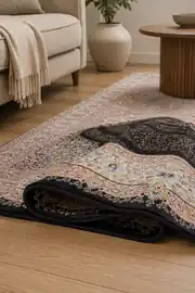 Arin 52850A Navy 200x290 Dikdörtgen Tam Halı 2